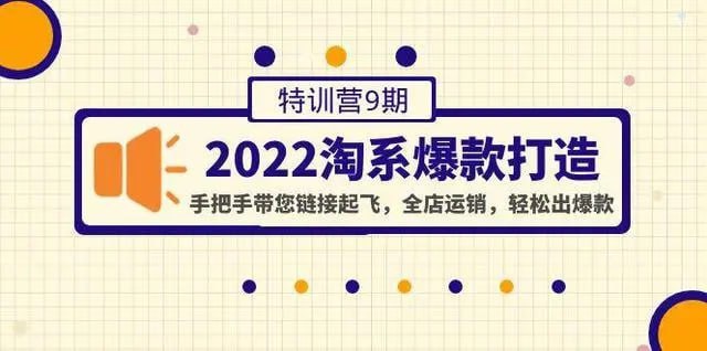 108将淘系爆款陪跑营【第九期】  21天线上特训班